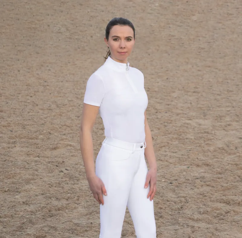 Coldstream Ayton Show Shirt - White-2